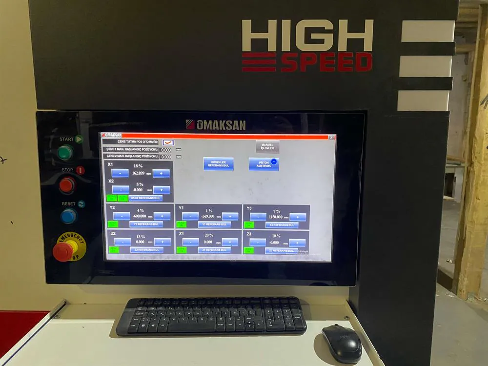 Omaksan 4000 D-line 6X CNC Delik Makinesi (2022) — 10/13