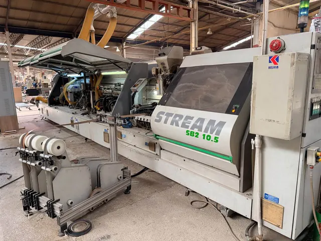 Biesse Stream SB210.5XB Çift Kenar Bantlama Makinesi (2001)