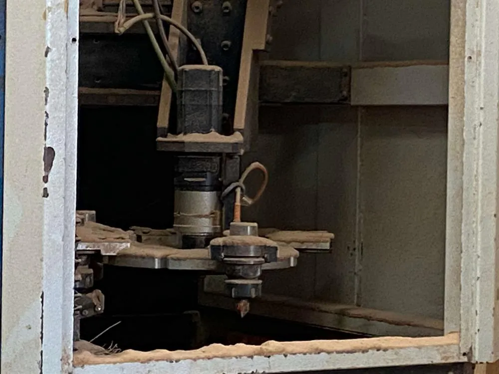 AES Raptor 2128 CNC Nesting Makinesi (2011) — 11/12