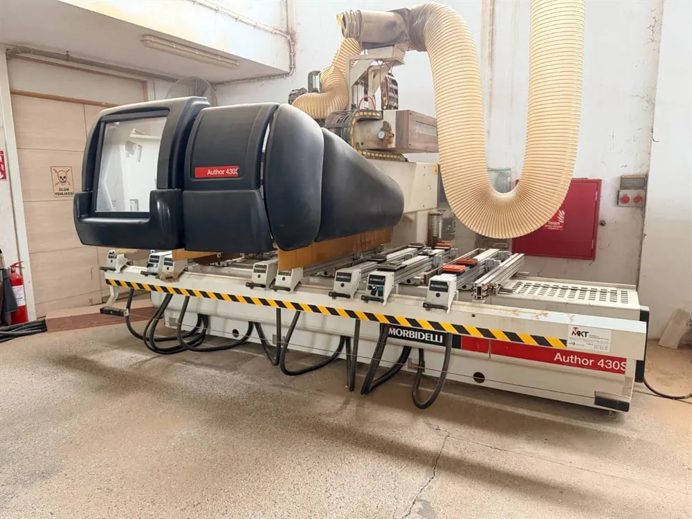 SCM Morbidelli Author 430 CNC İşleme Merkezi (2003) — 3/11