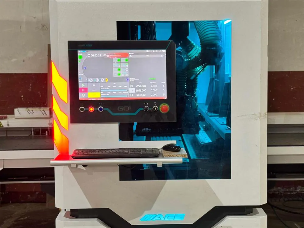 AES Go 1300-M CNC Delik Makinesi (2022) — 8/8
