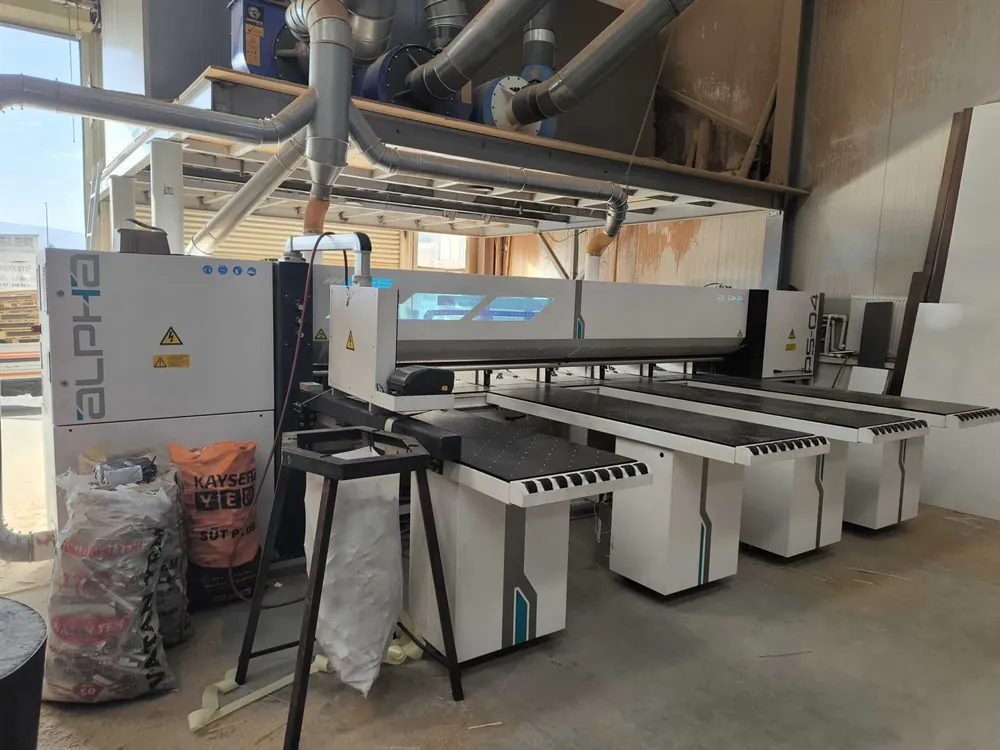 AES Alpha PS 04 4200 Asansörlü Panel Ebatlama Makinesi (2022) — 2/6