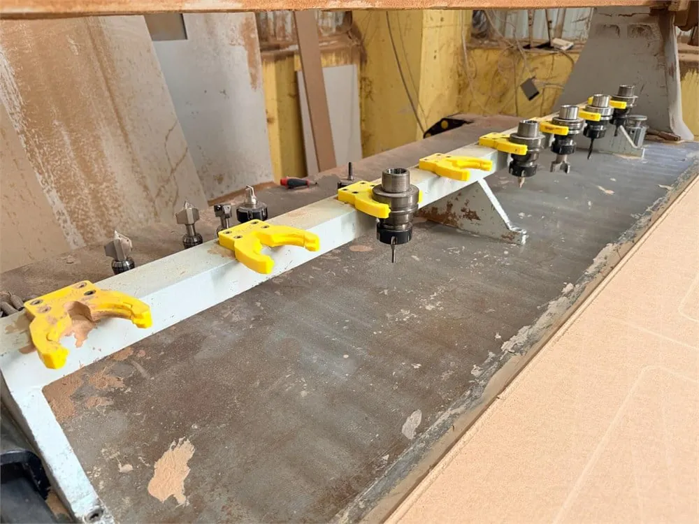 Megatron Cnc 2128 Flat Table CNC Machine (2016) — 5/7