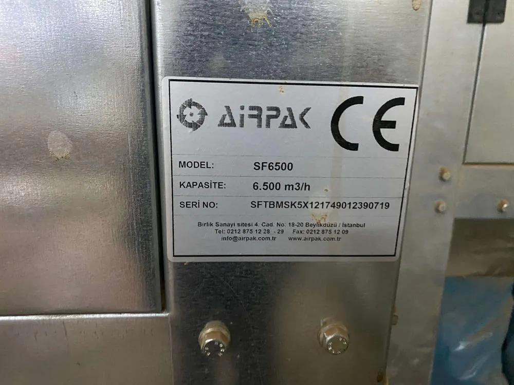 Airpak SF 6500 Toz Toplama Sistemi (2020) — 7/7
