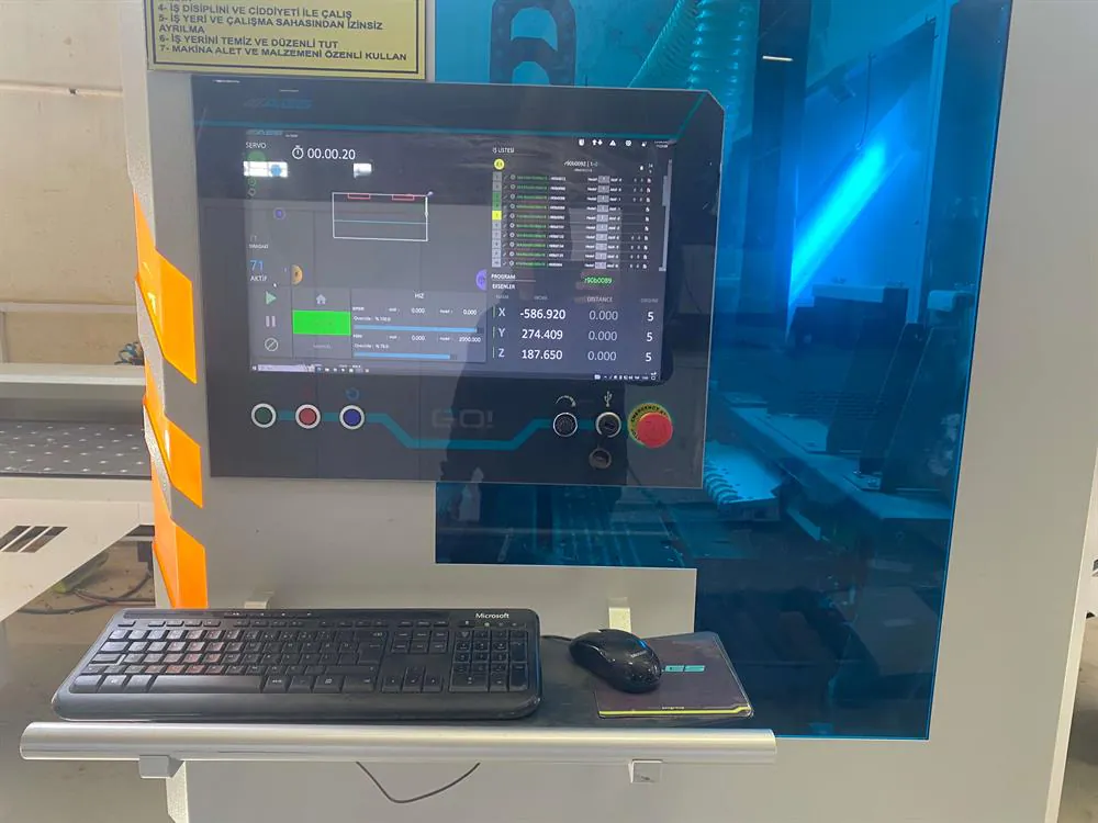 AES Go 1300 M CNC Delik Delme Makinesi (2021) — 5/10