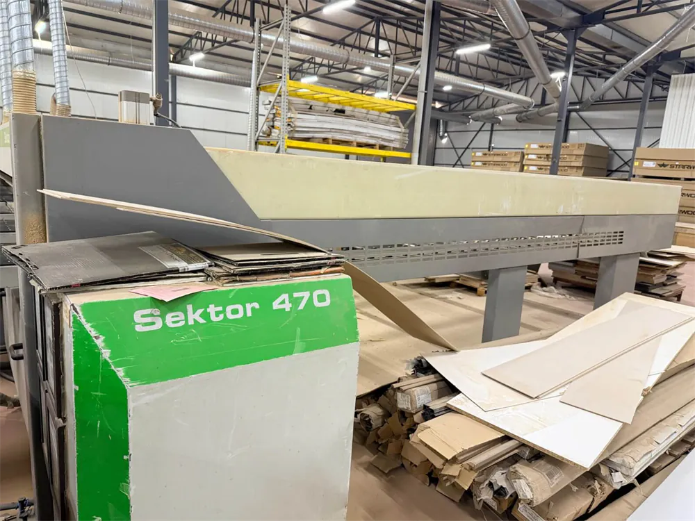 Biesse Sektor 470 Önden Yüklemeli Panel Ebatlama Makinesi (2012) — 7/8