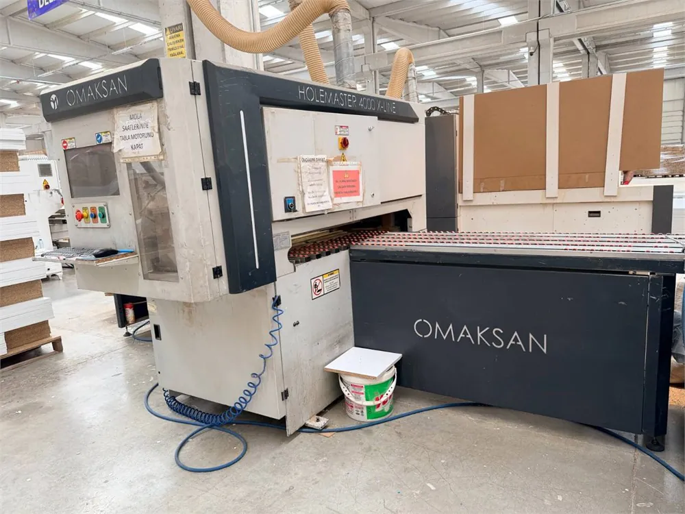 OMAKSAN 4000 X-Line Cnc Delik Makinesi (2017) — 2/10