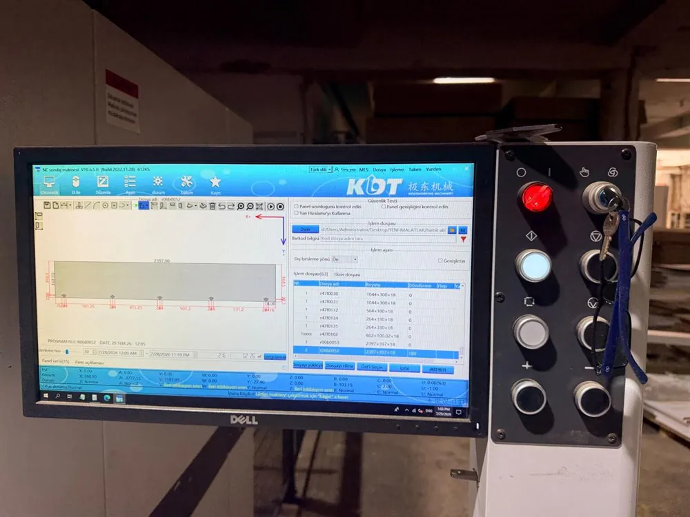 KDT 612 KS 2+1 CNC Delik Makinesi (2022) — 5/14