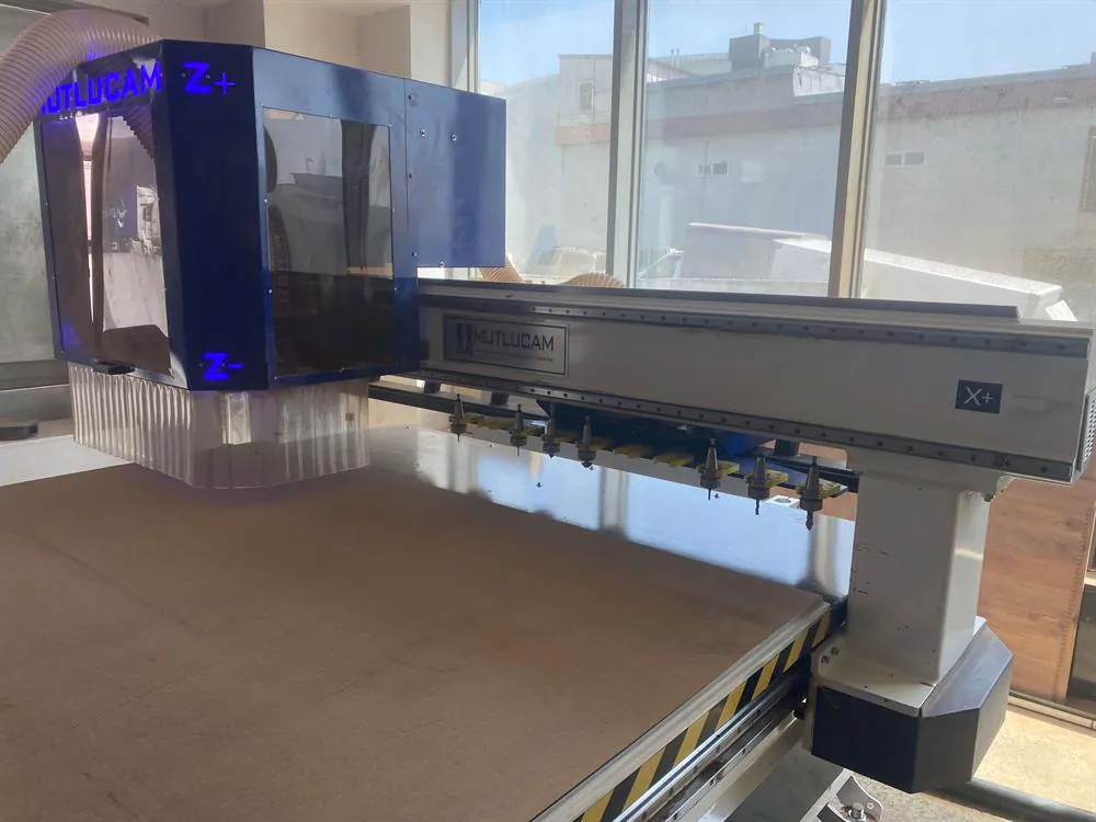 Mutlucam Makine 2128 Düz Tabla CNC Makinesi (2023) — 8/15