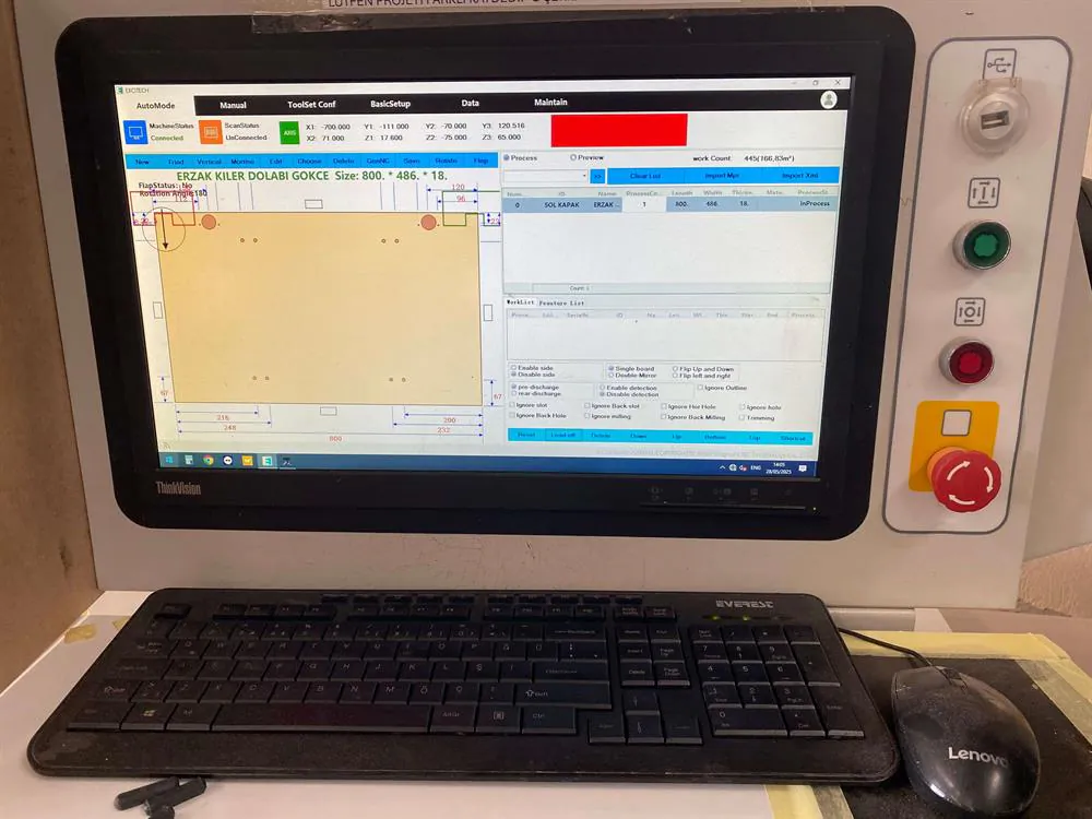 Excitech EHSW1224 CNC Delik Makinesi (2022) — 6/13