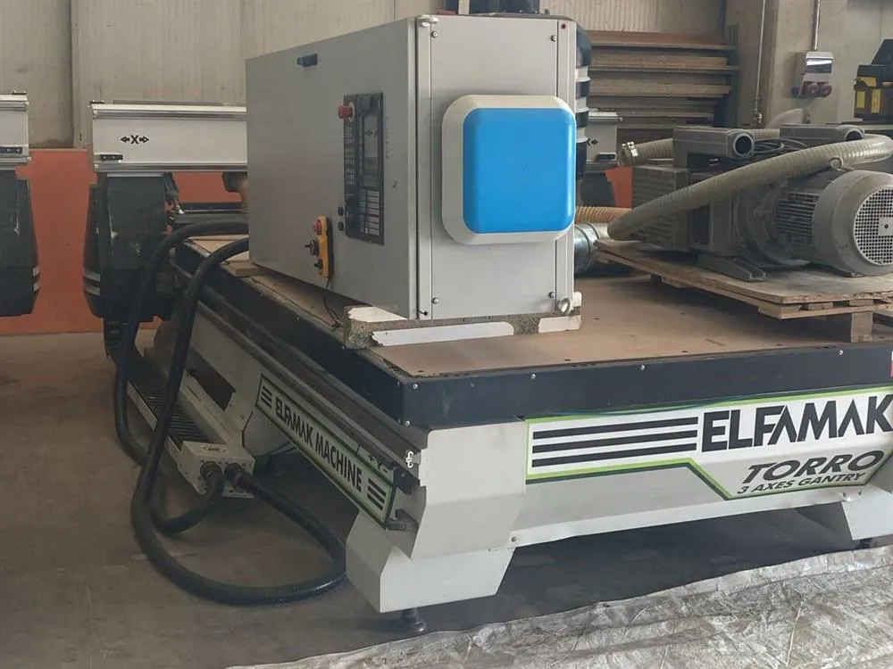 Elfamak Torro 2128 Düz Tabla CNC Makinesi (2021) — 2/8