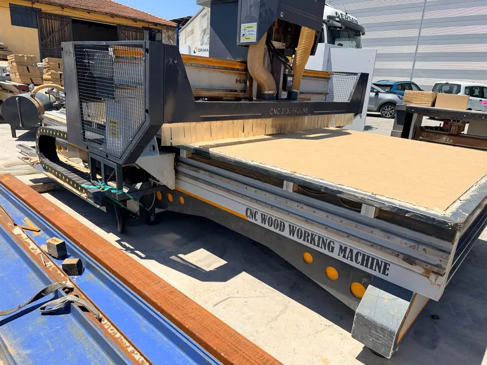 Makser Makine Proline 2136 Düz Tabla CNC Makinesi (2021) — 6/9