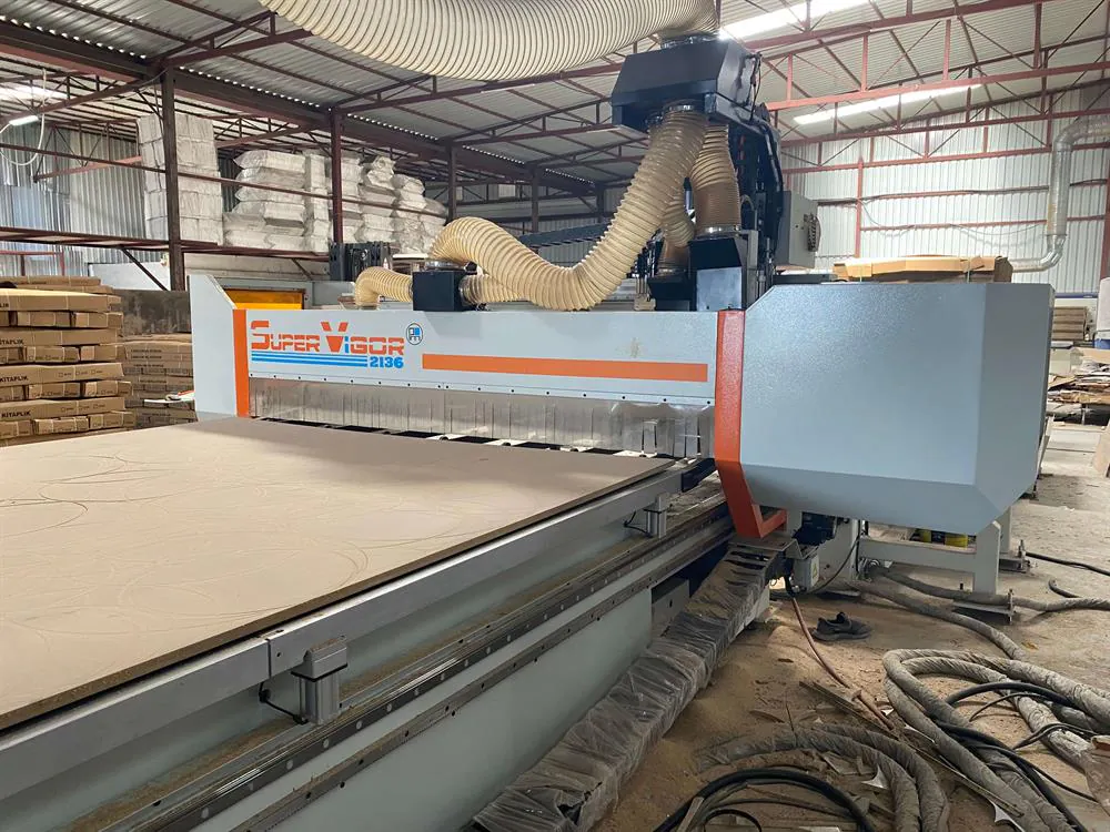 Poyraz Süper Vigor 2136 CNC Nesting Makinesi (2022) — 5/18