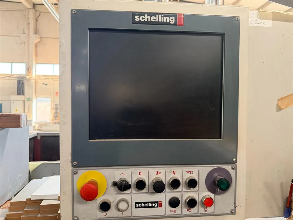 Schelling FH 8 Asansörlü Panel Ebatlama Makinesi (2012) — 13/14